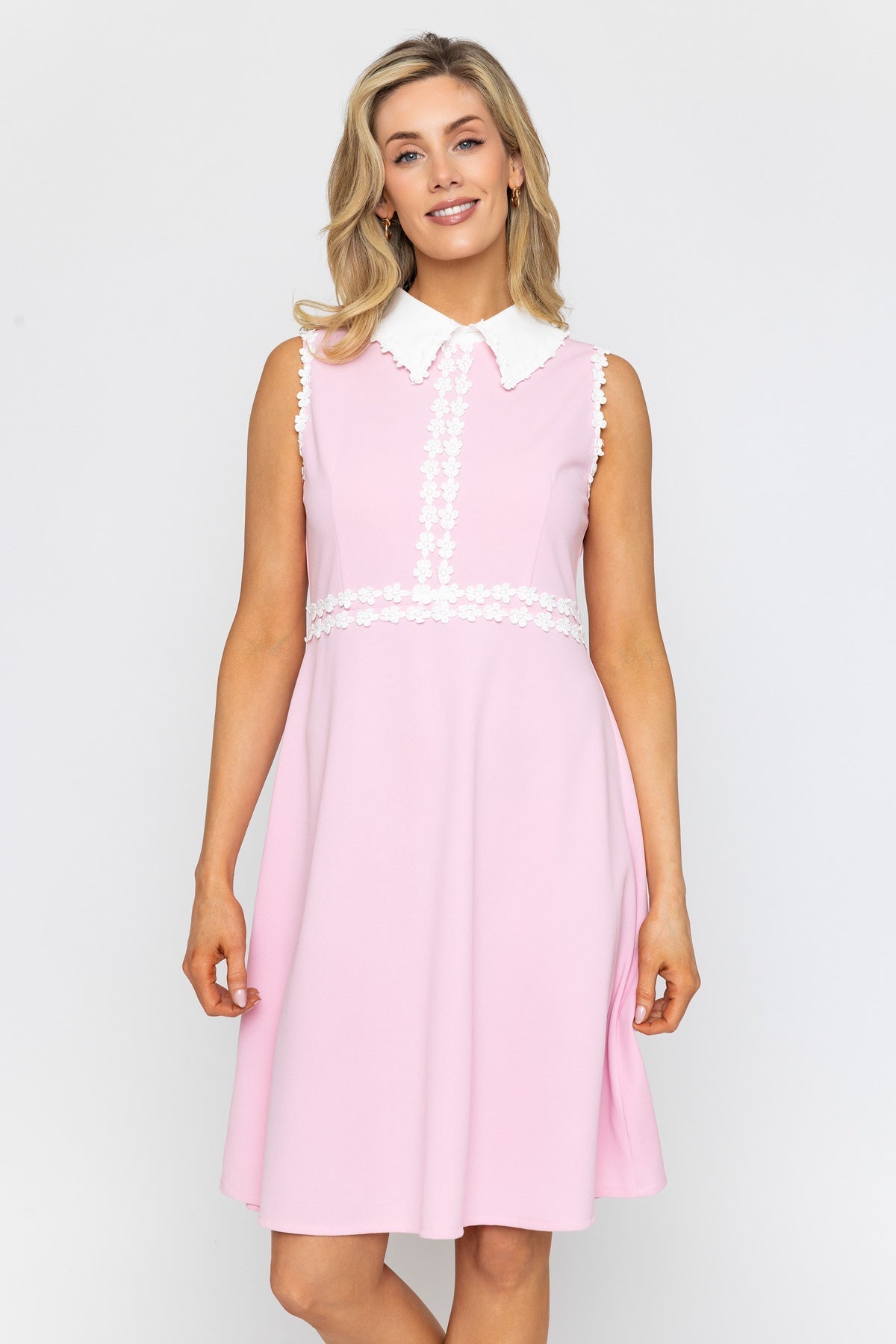 Pink Dolly Knee Length Dress