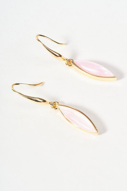 Carraig Donn Pink Drop Earrings