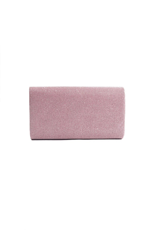 Carraig Donn Pink Envelope Clutch Bag