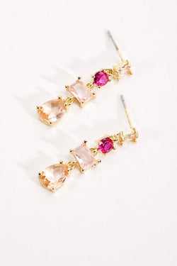 Carraig Donn Pink Jewel Earrings
