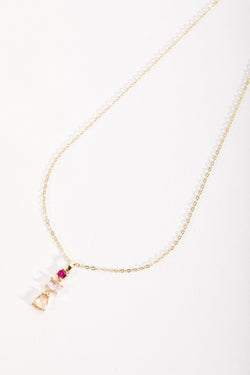 Carraig Donn Pink Jewel Necklace