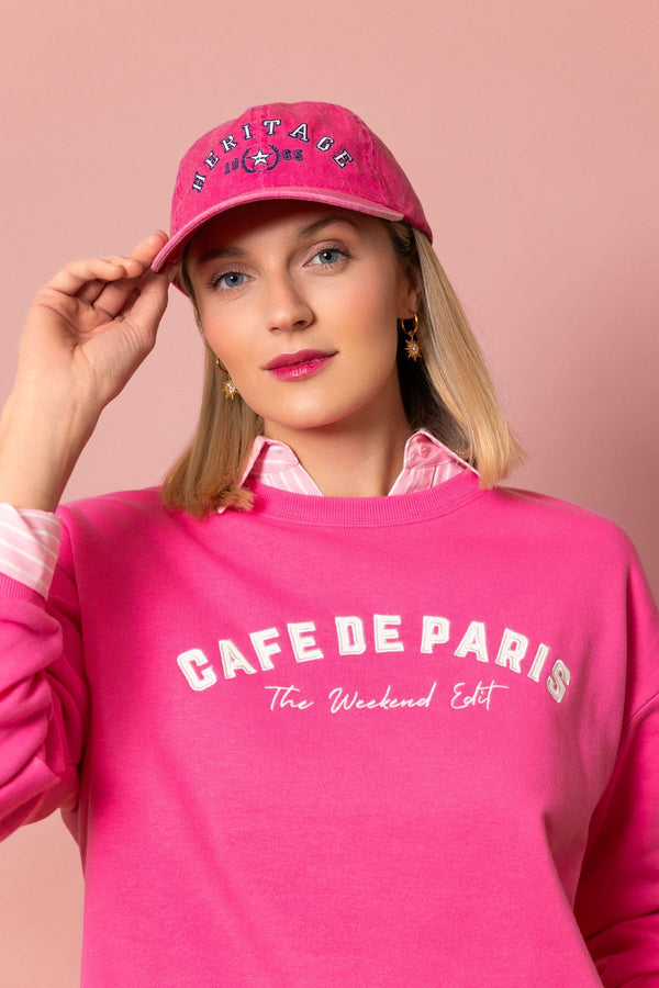 Carraig Donn Pink Logo Baseball Cap
