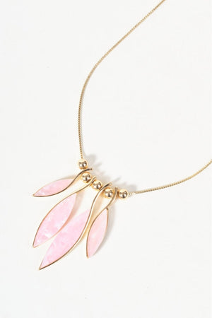 Carraig Donn Pink Multi Drop Necklace