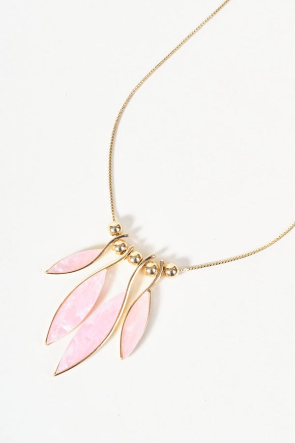 Carraig Donn Pink Multi Drop Necklace