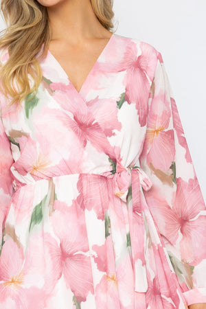 Carraig Donn Pink Natalie Knee Length Dress