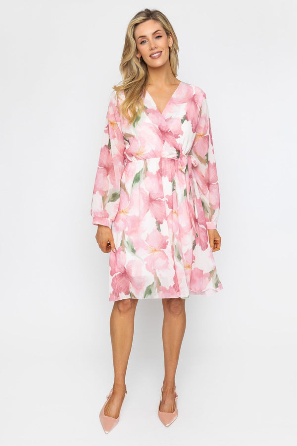 Carraig Donn Pink Natalie Knee Length Dress