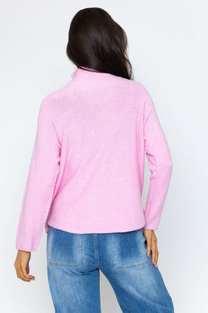 Carraig Donn Pink Orna Knit Jumper
