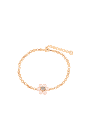 Carraig Donn Pink Pearl Single Daisy Bracelet