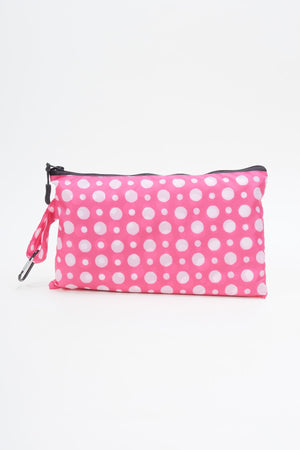 Carraig Donn Pink Polka Dot Rain Poncho