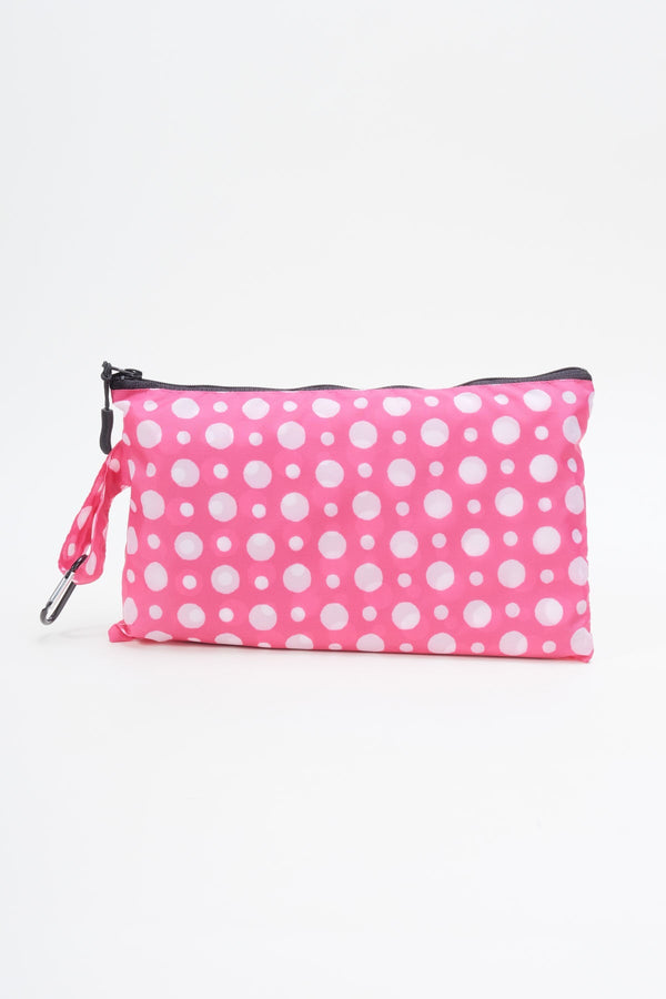 Carraig Donn Pink Polka Dot Rain Poncho
