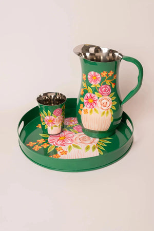 Carraig Donn Pink Posy Beaker
