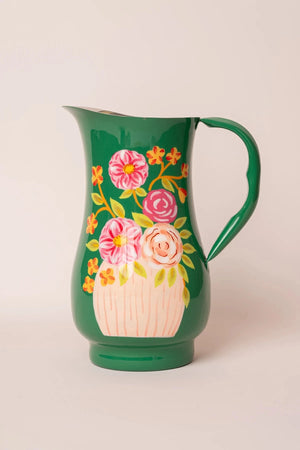Carraig Donn Pink Posy Pitcher