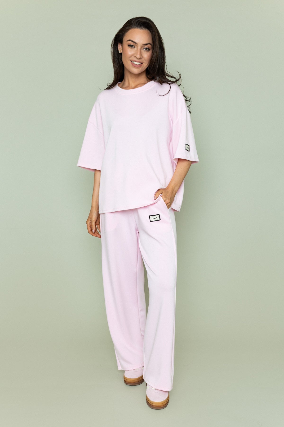 Pink Soft Touch Trousers