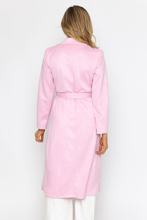 Carraig Donn Pink Suede Mac