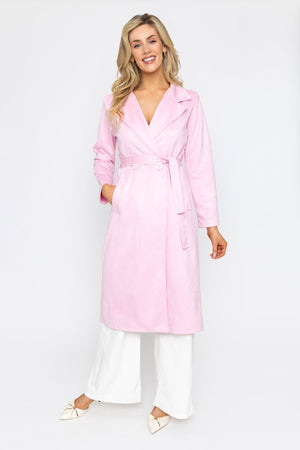 Carraig Donn Pink Suede Mac