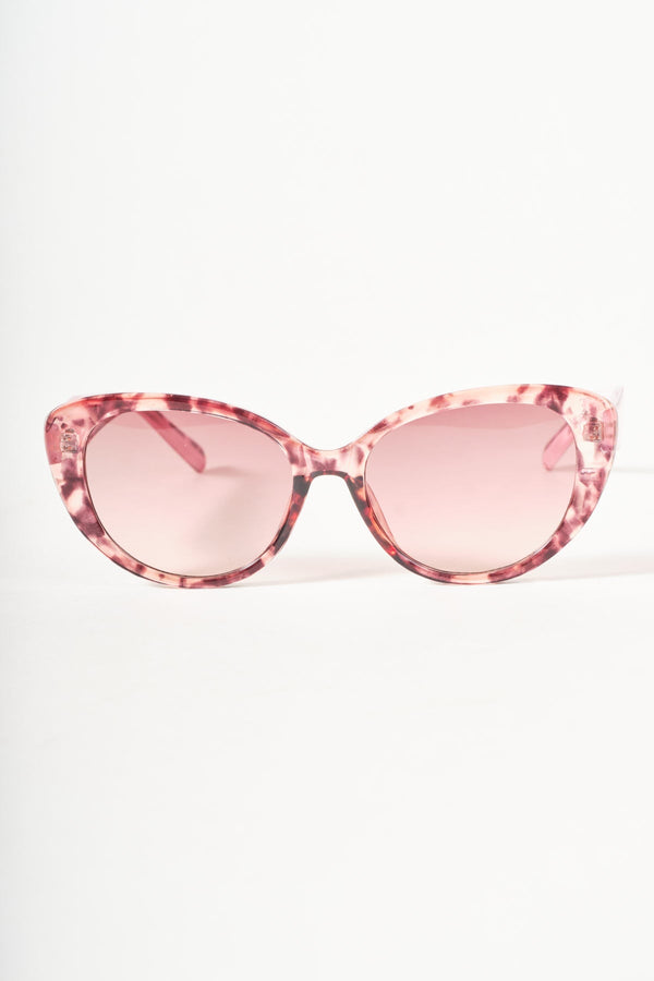 Carraig Donn Pink Tortoiseshell Cat Eye Sunglasses