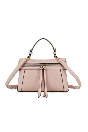 Carraig Donn Pink Zip Detail Grab Handle Bag