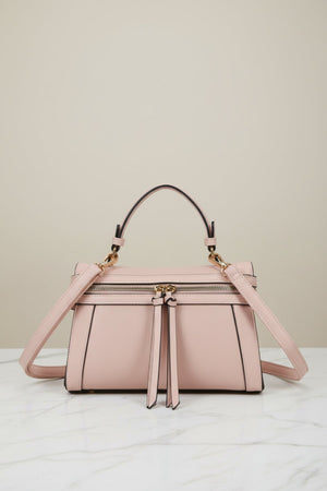 Carraig Donn Pink Zip Detail Grab Handle Bag