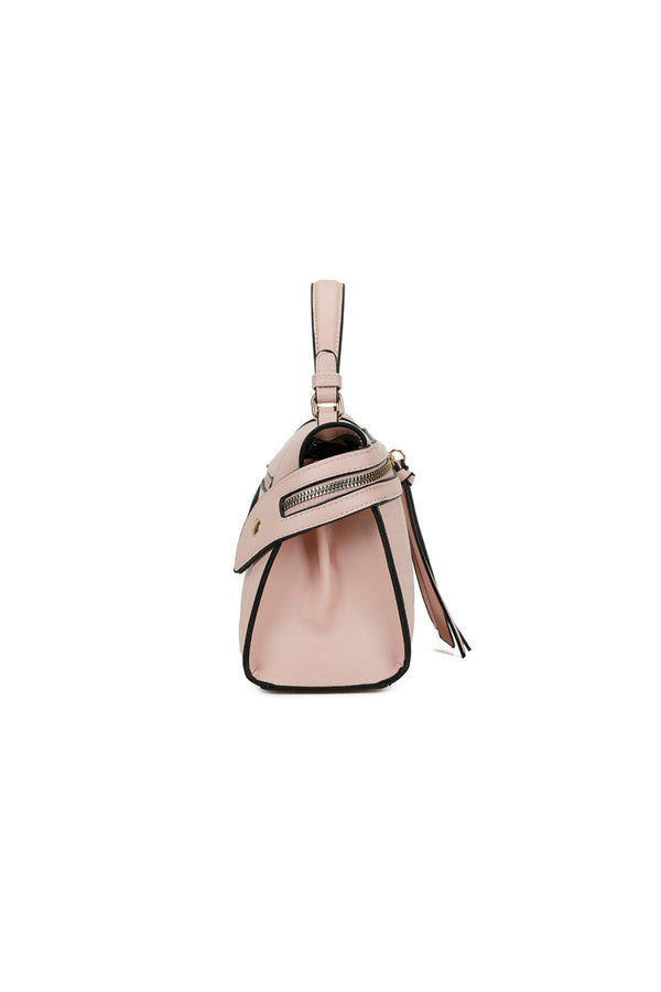 Carraig Donn Pink Zip Detail Grab Handle Bag