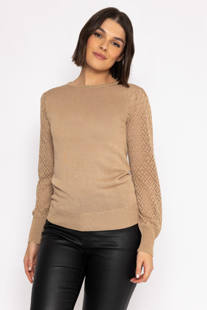 Pointelle Knit in Gold