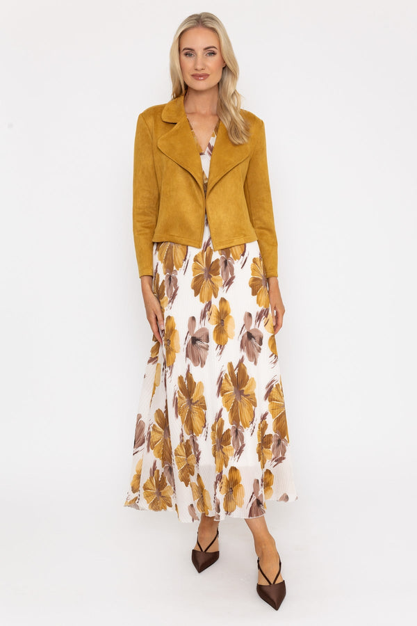 Printed Hannah Midi Dress Ladies Dresses Carraig Donn