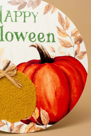 Carraig Donn Pumpkin Plaque Happy Halloween