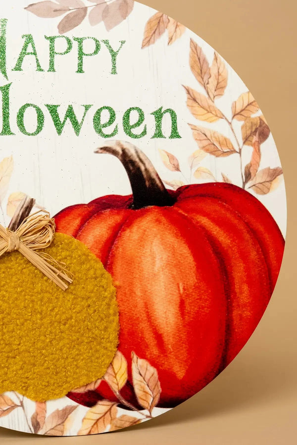 Carraig Donn Pumpkin Plaque Happy Halloween