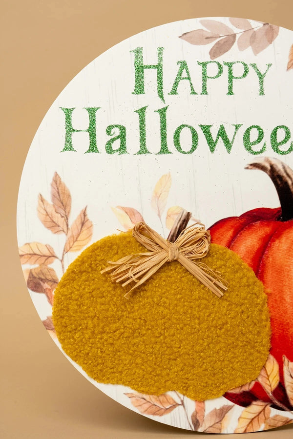 Carraig Donn Pumpkin Plaque Happy Halloween