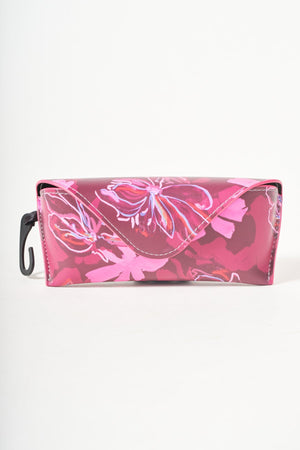 Carraig Donn Purple Floral Sunglasses Case