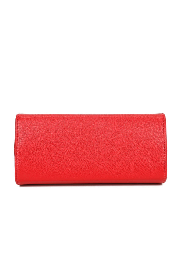 Carraig Donn Red Grab Handle Flap Bag