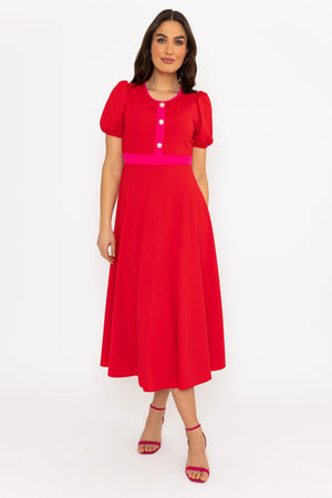 Red Imelda Dress