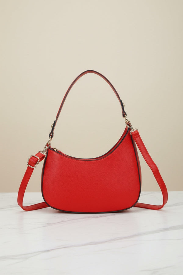 Carraig Donn Red Scoop Shoulder Bag
