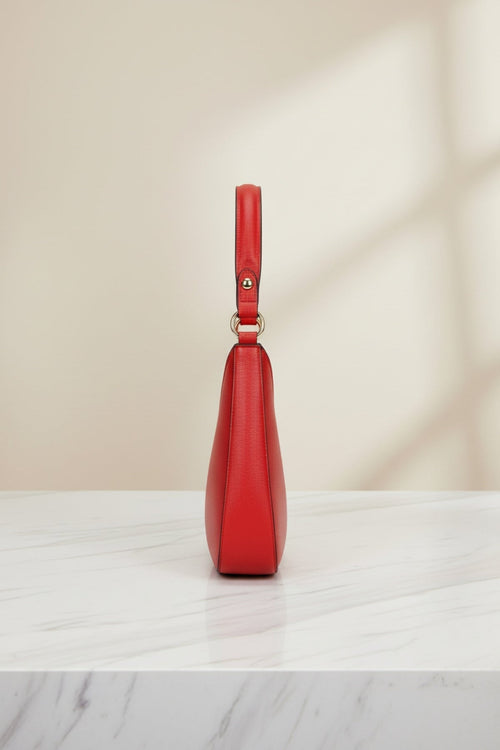 Carraig Donn Red Scoop Shoulder Bag