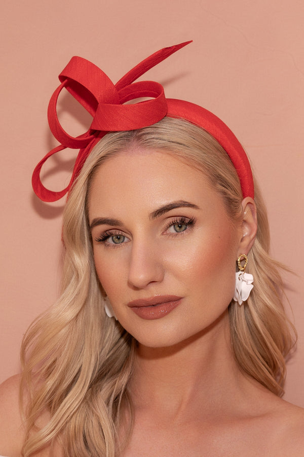 Carraig Donn Red Statement Hairband Fascinator