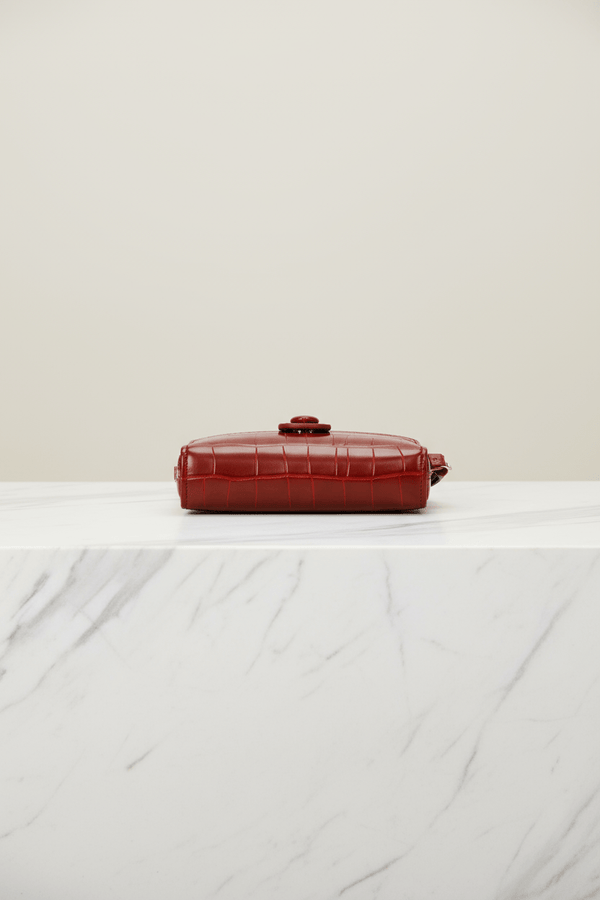 Carraig Donn Red Zip Tab Purse