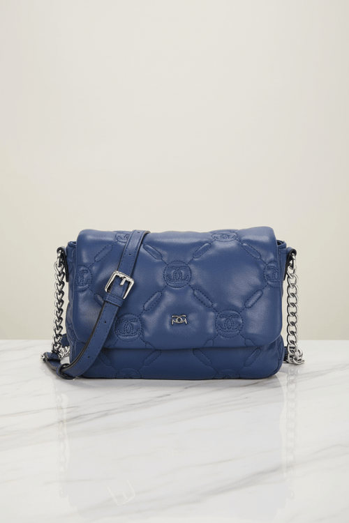 Redwood Soft Quilt Crossbody Bag in Navy