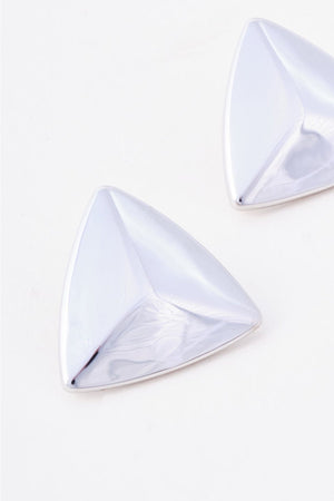 Carraig Donn Retro Silver Stud Earrings