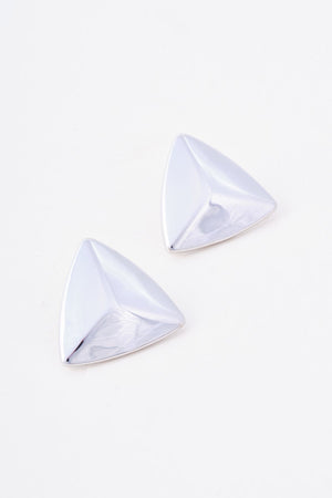 Carraig Donn Retro Silver Stud Earrings
