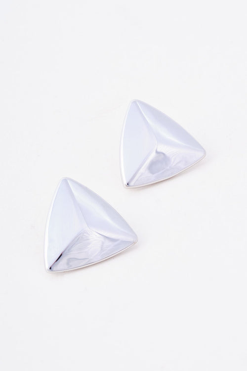 Carraig Donn Retro Silver Stud Earrings