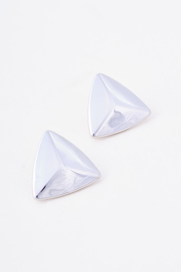 Carraig Donn Retro Silver Stud Earrings