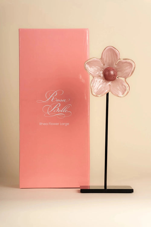 Rhea Large Glass Flower