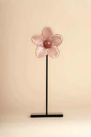 Carraig Donn Rhea Large Glass Flower