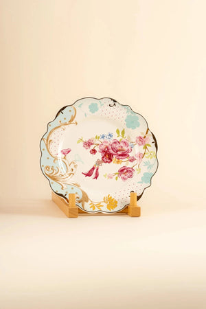 Carraig Donn Rosa Belle Blue Side Plate