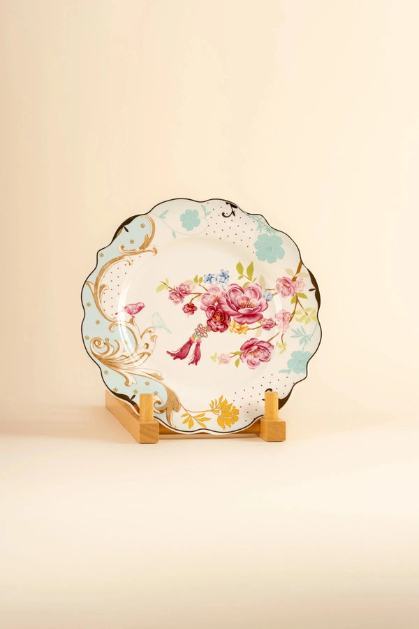 Carraig Donn Rosa Belle Blue Side Plate
