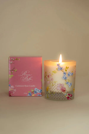 Carraig Donn Rosa Belle Candle Cashmere Rose