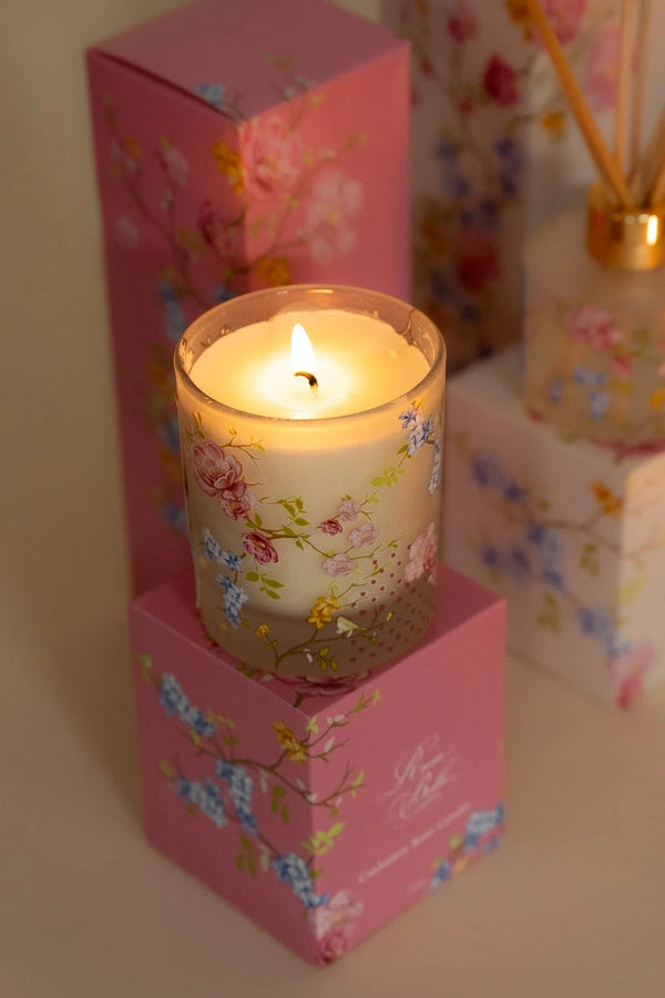 Carraig Donn Rosa Belle Candle Cashmere Rose