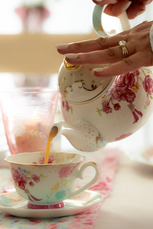 Carraig Donn Rosa Belle Tea Pot