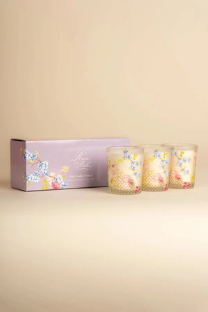 Carraig Donn Rosa Belle Trio Candle Giftset