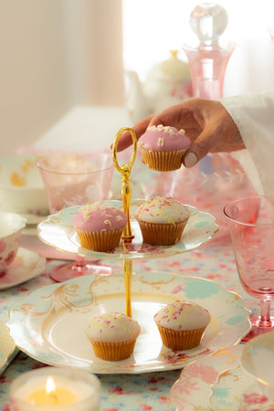 Cake Plate Two Tier Cupcake Stand 1/2/3 Layer Fruit And Cake