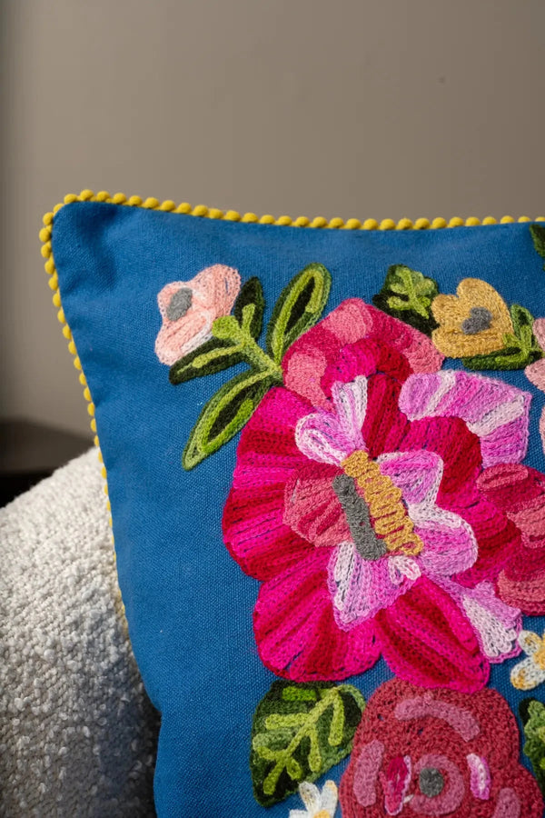 Carraig Donn Rose Floral Cushion 45X45Cm